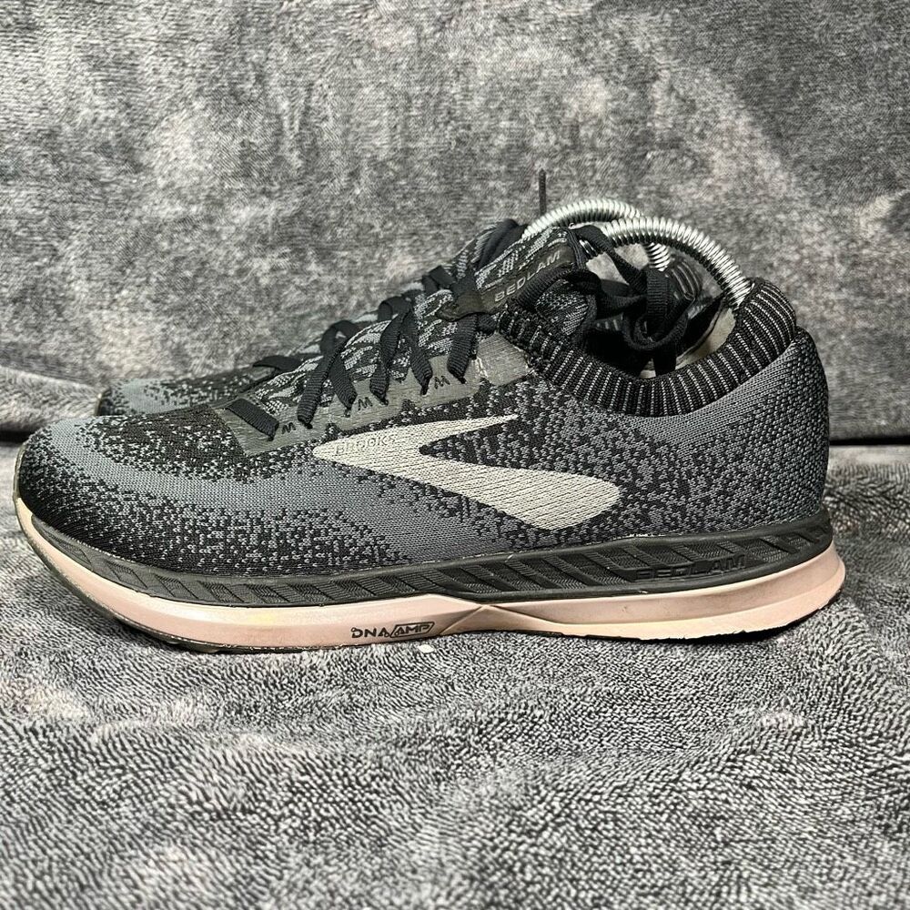 Brooks Bedlam Size 9.5 Women's Running Shoes Black Womens DNA AMP